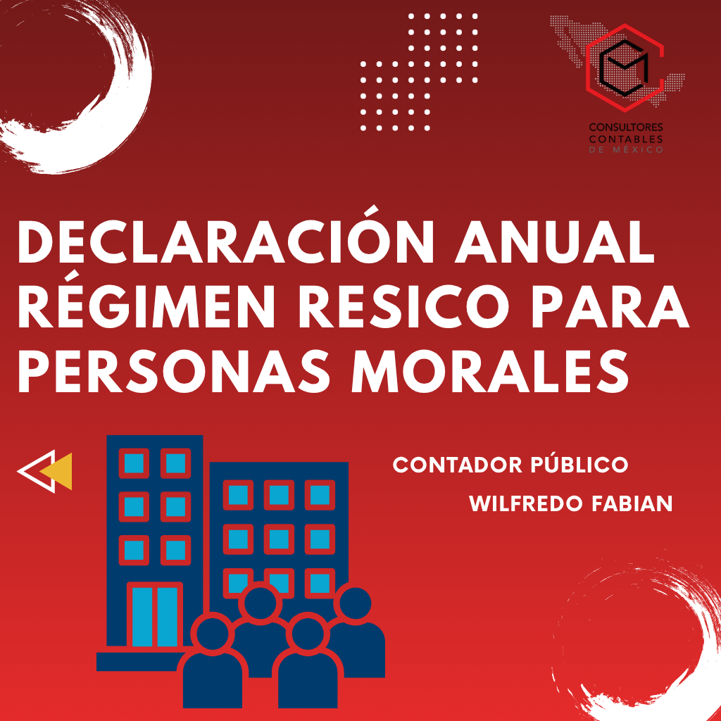 Declaración Anual de Personas Morales RESICO